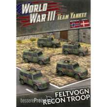 Battlefront Miniatures GFNTNOBX03 - WW3 Feltvogn Recon Troop (x5)