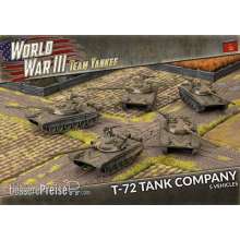 Battlefront Miniatures GFNTSBX01 - WW3 T-72 Tankovy Company (Plastic)