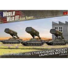 Battlefront Miniatures GFNTSBX25 - WW3 TOS-1 Rocket Launcher Battery (x3)