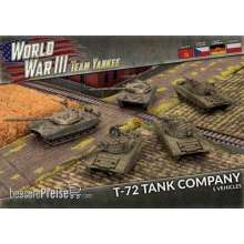 Battlefront Miniatures GFNTSBX29 - WW3 T72B Tank Company (x5 Plastic)