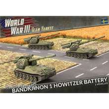 Battlefront Miniatures GFNTSWBX06 - WW3 Bandkanon 1 Howitzer Battery (x3)