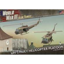 Battlefront Miniatures GFNTUBX07 - WW3 UH-1 Huey Transport Helicopter Platoon (Plastic)