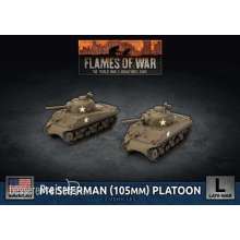 Battlefront Miniatures GFNUBX71 - M4 Sherman (105mm) Assault Gun Platoon (x2 Plastic)