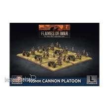 Battlefront Miniatures GFNUBX82 - 105mm Cannon Platoon (x6 Plastic)