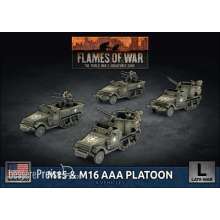 Battlefront Miniatures GFNUBX87 - M15 & M16 AAA Platoon (x4 Plastic)