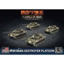 Battlefront Miniatures GFNUBX93 - M18 Hellcat (76mm) Tank Destroyer Platoon (x4 Plastic)