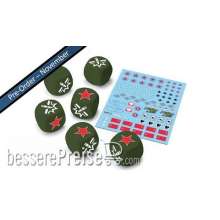 World of Tanks eng. GFNWOT12 - World of Tanks U.S.S.R. Dice (x6) & Decal (x1)