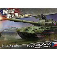 Battlefront Miniatures GFNWW306C - WW3 World War III: Czechoslovak Unit Cards (36 Cards)