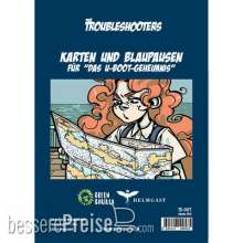 Green Gorilla GGATS007 - The Troubleshooters Karten und Blaupausen für „Das U-Boot-Geheimnis“