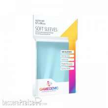 Gamegenic GGS10014 - Soft Sleeves Clear * (Einzelpack mit 50 Sleeves) Sprachunabhängig