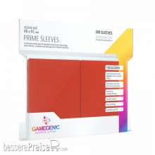 Gamegenic GGS10015 - PRIME Sleeves Red