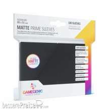 Gamegenic GGS10030 - Matte PRIME Sleeves Black