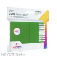 Gamegenic GGS10031 - Matte PRIME Sleeves Green