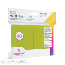 Gamegenic GGS10034 - Matte PRIME Sleeves Lime