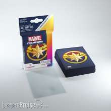 Gamegenic GGS10092 - MARVEL CHAMPIONS Art-Sleeves - Captain Marvel * (Einzelpack) Sprachunabhängig