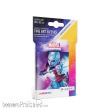 Gamegenic GGS15019 - Marvel Champions FINE ART Sleeves - Nebula (Einzelpack)