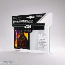 Gamegenic GGS15033 - Star Wars: Unlimited Art Sleeves Double Sleeving Pack - Darth Vader (Einzelartikel)