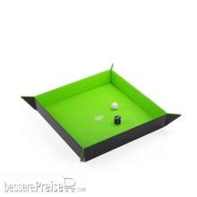 Gamegenic GGS60048 - Magnetic Dice Tray Square Black&Green