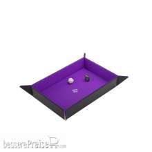 Gamegenic GGS60053 - Magnetic Dice Tray Rectangular Black&Purple