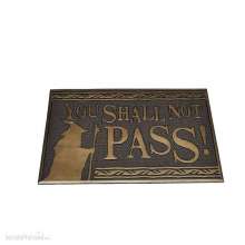 Pyramid International GP85483 - Herr der Ringe Fußmatte You Shall Not Pass 40 x 60 cm