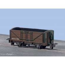 Peco GR-201U - OO-9 Open Wagon Brown Unbeschriftet