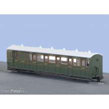 Peco GR-421A - OO-9 Brake Composite Coach SR Lackierung Nr. 4108