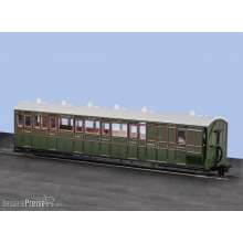 Peco GR-421B - OO-9 Brake Composite Coach SR Lackierung Nr. 6993