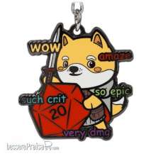 Glassstaff GSKC7MCHCRIT - Much Crit Keychain