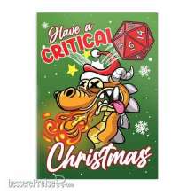 Glassstaff GSPS7CRTCRSMS - Critical Christmas Greeting Card