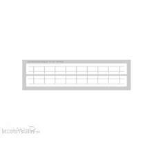 Modusteck H0460504 - Zaun 4 (Betonplattform) 200 x 15 mm