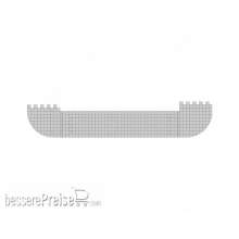 Modusteck H0460708 - Gehweg 1 für Abschlusskante 5, breit, schmal