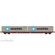 Hobbytrain H23101 - Containerwagen Sggnss80 Metrans, Ep.VI