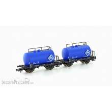 Hobbytrain H24833 - 2er Set Leichtbau-Kesselwagen DB/Aral, Ep.IV - Lemke