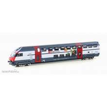 Hobbytrain H25129 - IC2000 Dosto-Steuerwagen, 2.Kl SBB, Ep.V-VI - Lemke