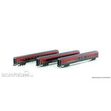 Hobbytrain H25225 - 3er Set Personenwagen ÖBB Railjet, Ep.VI, Set 2 - Lemke