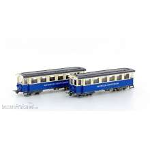 Hobbytrain H43107 - Zugspitzbahn 2er Set Personenwagen, Ep.V, H0 / 16.5mm