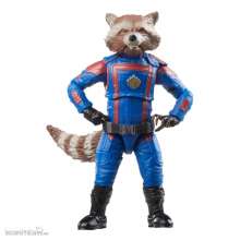 Hasbro HASF6608 - Guardians of the Galaxy Vol. 3 Marvel Legends Actionfigur Rocket 8 cm