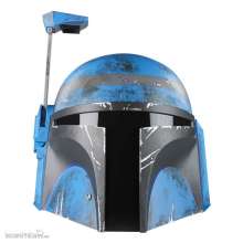 Hasbro HASF7686 - Star Wars: The Mandalorian Black Series Elektronischer Helm Axe Woves