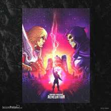 heo Games HEO01006 - Masters of the Universe: Revelation&trade, Puzzle He-Man&trade, and Skeletor&trade, (1000 Teile)