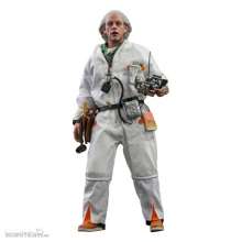 Hot Toys HOT909290 - Zurück in die Zukunft Movie Masterpiece Actionfigur 1/6 Doc Brown 30 cm