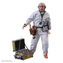 Hot Toys HOT909291 - Zurück in die Zukunft Movie Masterpiece Actionfigur 1/6 Doc Brown (Deluxe Version) 30 cm