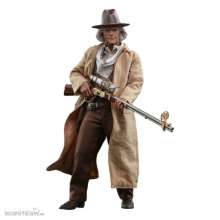 Hot Toys HOT909370 - Zurück in die Zukunft III Movie Masterpiece Actionfigur 1/6 Doc Brown 32 cm