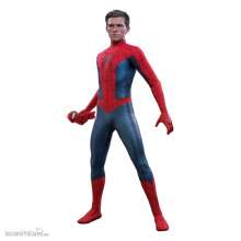 Hot Toys HOT912036 - Spider-Man: No Way Home Movie Masterpiece Actionfigur 1/6 Spider-Man (New Red and Blue Suit) 28 cm