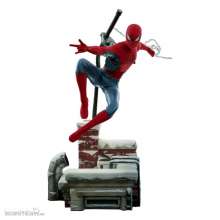 Hot Toys HOT9120362 - Spider-Man: No Way Home Movie Masterpiece Actionfigur 1/6 Spider-Man (New Red and Blue Suit) (Deluxe Version) 28 cm