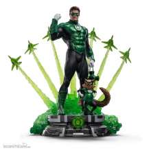 Iron Studios IS95568 - DC Comics Art Scale Deluxe Statue 1/10 Green Lantern Unleashed 24 cm