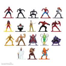 Jada Toys JADA253225028 - Marvel Nano Metalfigs Diecast Minifiguren 18-er Pack Wave 8 4 cm