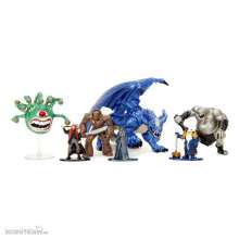 Jada Toys JADA253254004 - Dungeons & Dragons Nano Metalfigs Diecast Minifiguren 7-er Pack 4 - 10 cm