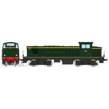 REE Modeles JM-013 - Diesel Locomotive 040 DE 09 origin, with rail grafts, région South West, Era III - ANALOG