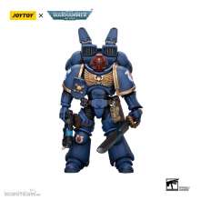 Joy Toy (CN) JT1378 - Warhammer 40k Actionfigur 1/18 Ultramarines Jump Pack Intercessors Sergeant With Plasma Pistol And Power Sword 12 cm