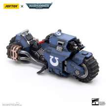 Joy Toy (CN) JT2832 - Warhammer 40k Fahrzeug 1/18 Ultramarines Outrider Bike 22 cm